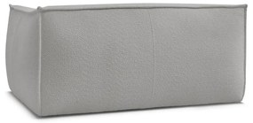 Jasnoszara sofa z materiału bouclé 170 cm Giorgia – Bobochic Paris