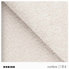 Beżowy fotel z materiału bouclé Belle – Rodier