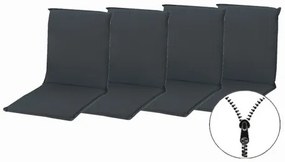 ELEGANT 2430 low - zestaw 4 poduszek na krzesła i fotele