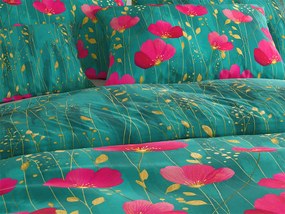 PrzytulneMieszkanie.pl PrzytulneMieszkanie.pl Bawełniana pościel VIVIDELLE POLY zielona Rozmiar pościeli: 70 x 90 cm | 140 x 200 cm