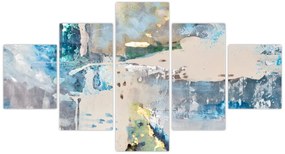 Obraz - Abstrakcja (125x70 cm)