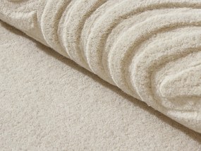 Dywan tuftowany 100% wełna - 200 x 290 cm - Beżowy - 2000g/m² - LUVERA