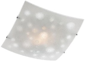 Redo 05-904 - Oprawa sufitowa ISIDE 1xE27/42W/230V 30x30 cm przezroczysta