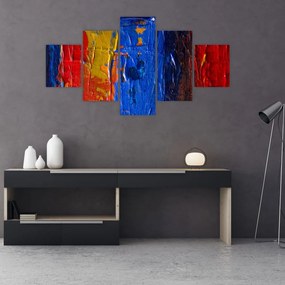 Obraz malarskich kolorów (125x70 cm)