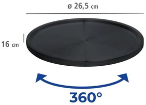 Organizer do kuchni na blat, LAZY SUSAN, metalowy, Ø 26,5 cm, WENKO