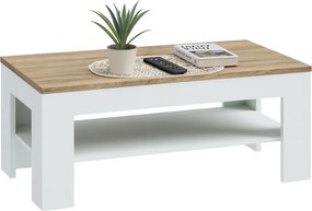 Stolik kawowy z półką Lewisville 5016 Secret Grey/dąb Valencia