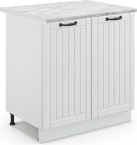 Szafka pod zlew biały domek wiejski 80x60x82 fame-line