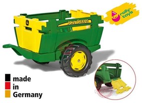 Rolly toys rollytrailer przyczepa farm john deere otwierane burty