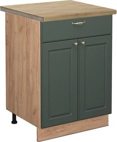 Szafka dolna do kuchni green gold country 60x60x82 fame-line