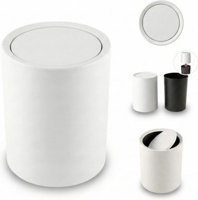 Łazienkowy kosz na śmieci RUND, 6 l