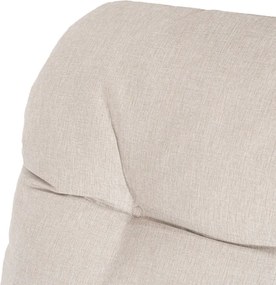 Zestaw Mebli Ogrodowych MEGARA Beżowy Sofa 2x Fotel Stolik Tarasowy Nowoczesny