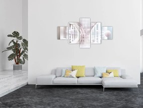 Obraz - Delikatny wir (125x70 cm)