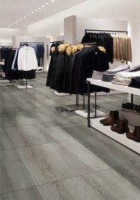 Płytka Fortelock Business, 668 x 668 mm, grafit/dąb skandynawski