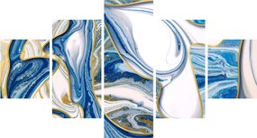 Obraz - Fale z marmuru (125x70 cm)