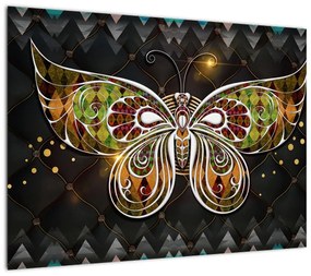 Obraz - Magiczny motyl (70x50 cm)