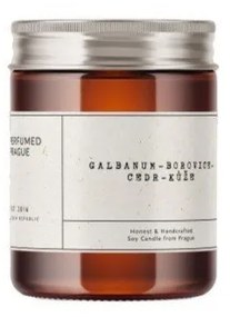 Zapachowa sojowa świeca czas palenia 40 h #21 Galbanum &amp; Pine – Perfumed Prague