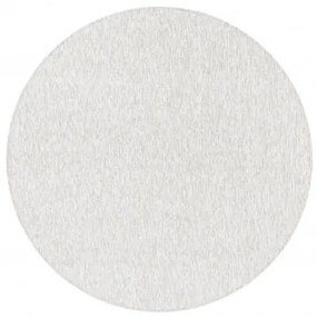 Dywan wykładzinowy na filcu Nizza kremowy melanż koło 200 cm x 200 cm
