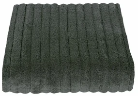 Ręcznik z mikrobawełny DELUXE grafitowy, 50 x 95 cm, 50 x 95 cm