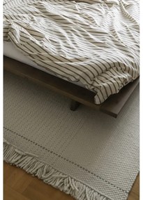 Brązowe łóżko dwuosobowe z litego drewna sosnowego ze stelażem 180x200 cm Japan – Karup Design