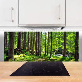 Szkło Dekoracyjne do Kuchni Gęstwina Leśnej Natury