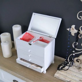 Komódka , szkatułka na kosmetyki i bizuterie.