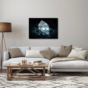 Obraz na szkle - kryształ (70x50 cm)