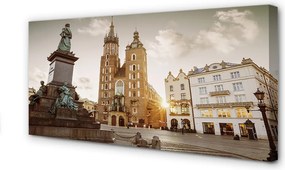 Obraz drukowany na płótnie Krakowski Pomnik i Bazylika
