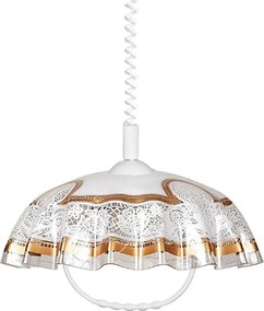 Prezent 74197 D01 - Wysuwany żyrandol LYRA 1xE27/60W/230V