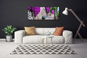 Fotoobraz na płótnie Odpoczynek w Parkowej Alejce