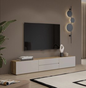 Komoda ELAN 200 cm do Salonu Sypialni Odcienie beżu