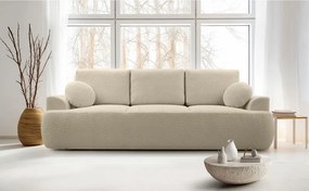 Sofa dwuosobowa VELO wolnostojący z funkcją spania w tkaninie Coral 50