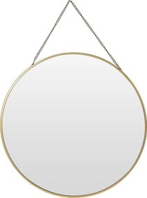 Okrągłe LUSTRO ścienne z zawieszką, Ø 29 cm