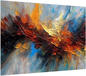 Obraz - Tekstura koloru (70x50 cm)