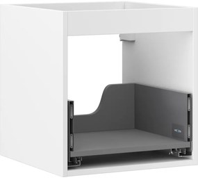 Mexen Box-A korpus szafki podumywalkowej 45 cm, 1 szuflada, biały mat - 91AX0-0450-470-1-01