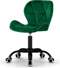 Nowoczesne i ergonomiczne krzesło welurowe Ikast z unikatowym wzorem, idealne do biura i gabinetu
