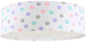 Dziecięca lampa sufitowa plafon w kropki - A357-Wucu