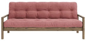 Różowa rozkładana sofa 205 cm Knob – Karup Design