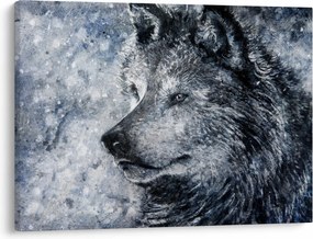 Obraz - Wilk z kreskówki (70x50 cm)