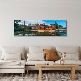 Obraz - Świątynia Byodo-in, Japonia (170x50 cm)