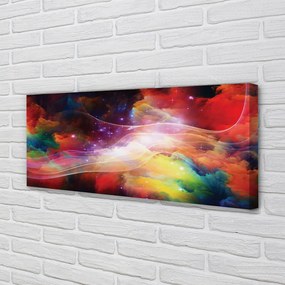 Obraz drukowany na płótnie Falująca Abstrakcja Fraktalna