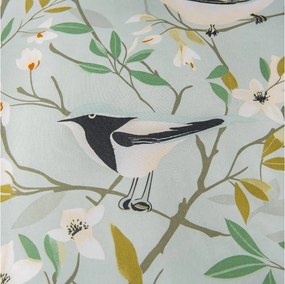 Poszewka na poduszkę z mikrofibry FLORIBIRD 45x45 cm, zielony
