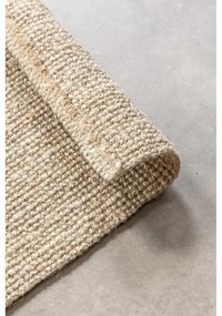 Kremowy dywan z juty 120x170 cm Bouclé – Hanse Home