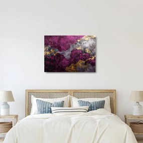 Obraz na szkle - Teksturowanie abstrakcji (70x50 cm)