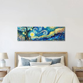 Obraz – Mozaika gwiaździstej nocy (170x50 cm)