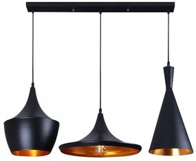 Lampa sufitowa COSTA SET CP Czarna