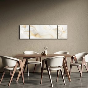 Obraz - Abstrakcja z dekoracją (170x50 cm)
