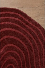 Bordowy dywan 160x230 cm Pebble – ESTE