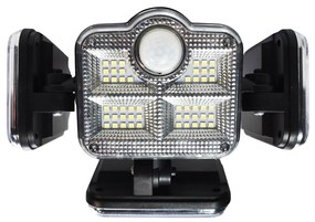 Naświetlacz Solarny Flexi Poczwórny, lampa, solarna