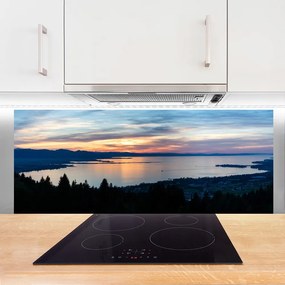 Szkło Ozdobne do Kuchni Bezkresny Horyzont nad Oceanem