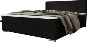 BEDANTE Łóżko kontynentalne ZILANO1 140x200 Cosmic 100 Czarny